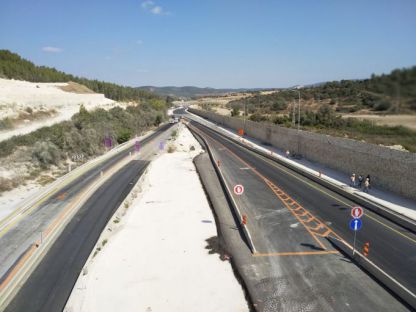 מחלף הכניסה לשכונות הדרומיות נפתח לתנועה