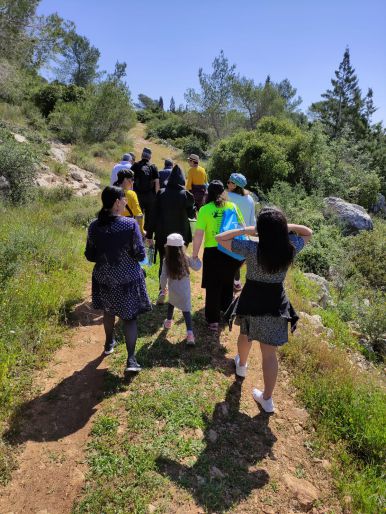 קבוצת מטיילים