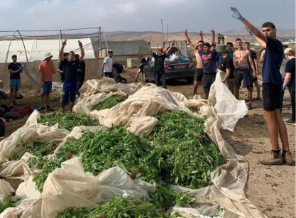 פורעים ערבים הציתו, תלמידי ישיבת נחשון שיקמו.