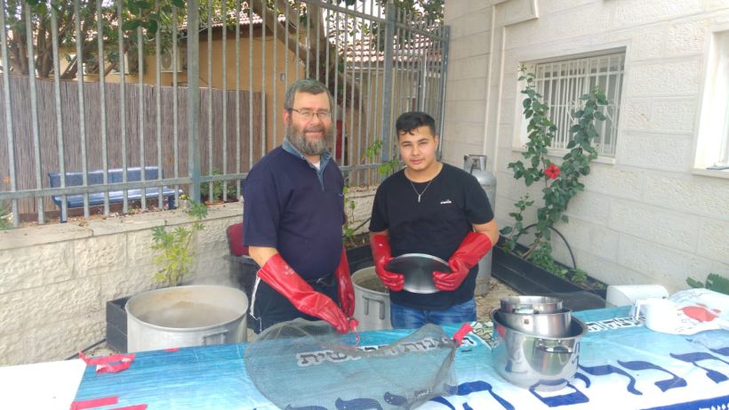 הגעלת כלים תמונת ארכיון