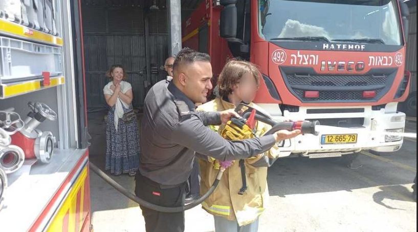 צילום: זיו אקוה דוברות כיבוי בית שמש