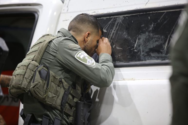 בשעת פעילות צילום: דוברות המשטרה