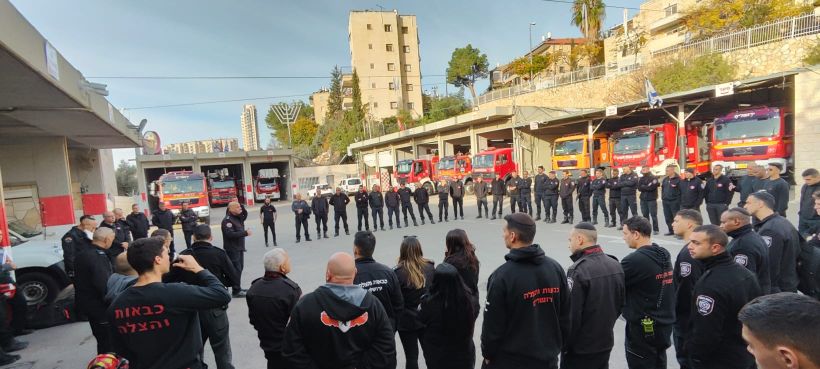 תירגול בירושלים צילום: כב"ה