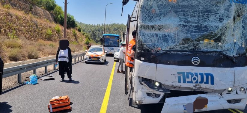 תאונה בכבש מס' 1