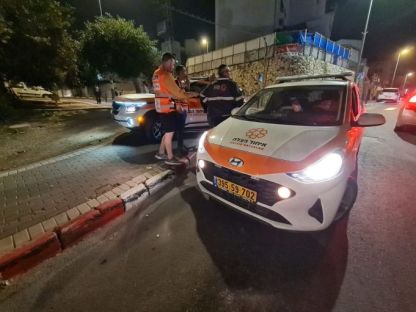 צעיר בן 27 נפצע קשה באירוע ברח' הרב מבריסק בעיר