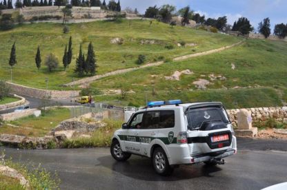 גנב רכב ברמלה נתפס בתרקומיה ע"י מגב מטה יהודה