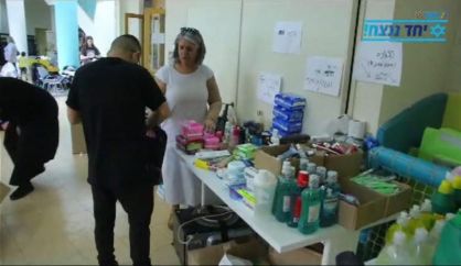 מתרומות ועד שמרטפות: תא המתנדבים והסיוע בימי הלחימה בעיר