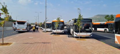 שינויים בפעילות קווי התחבורה הציבורית