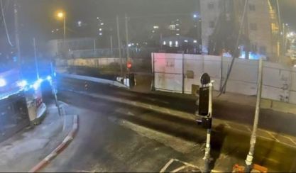 מתנגד להקמת הרכבת הקלה בירושלים נעצר בחשד להצתת כלים הנדסיים