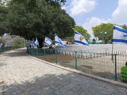 אתרי הזיכרון בעיר לפקודה ביום הזיכרון
