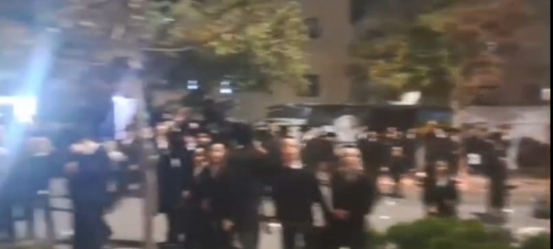 צילום מתוך סרטון תיעוד של המשטרה