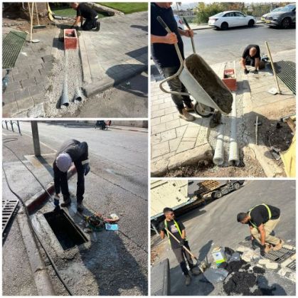 העירייה טוענת שנערכה לקראת התחזית הפרועה, תסבירו לה שהיא טועה!!!