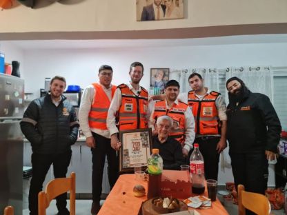 90 לחיים מרגוליס ניצול השואה- במזל טוב עד מאה ועשרים