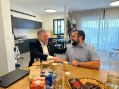 פגישה לא מפתיעה- קיש ונקטלוב נפגשו