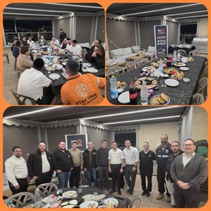 ערב גיבוש למתנדבי יחידת ה-ALS של איחוד הצלה בבית שמש