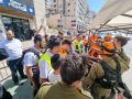 תרגיל חירום, הגיעו מיגוניות למחוסרי המגן בעיר