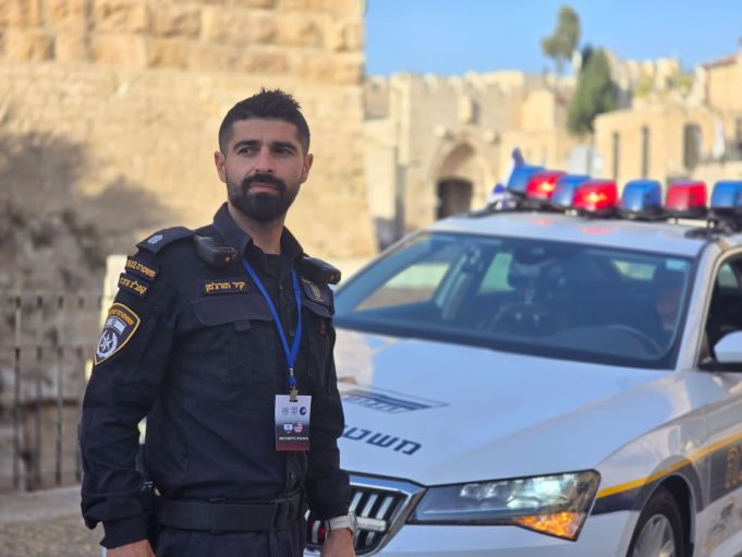 משטרת ישראל בפעולה. צילום: משטרה