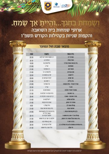 רק למגזר אחד- שמחת תורה לחרדים בלבד