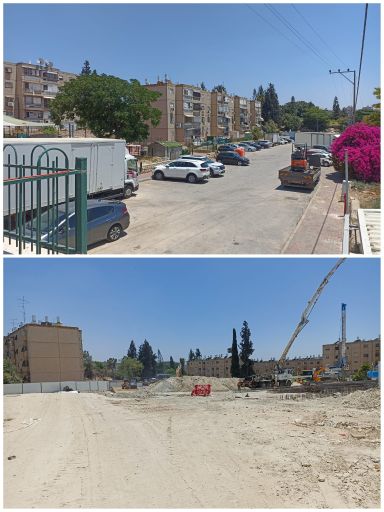 רמת לחי- קרית משה בהריסה