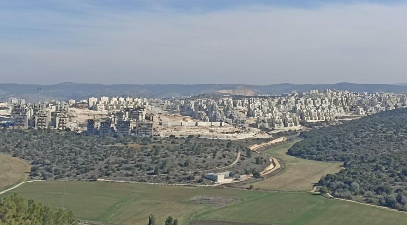 צילום פרטי. בית שמש בניה