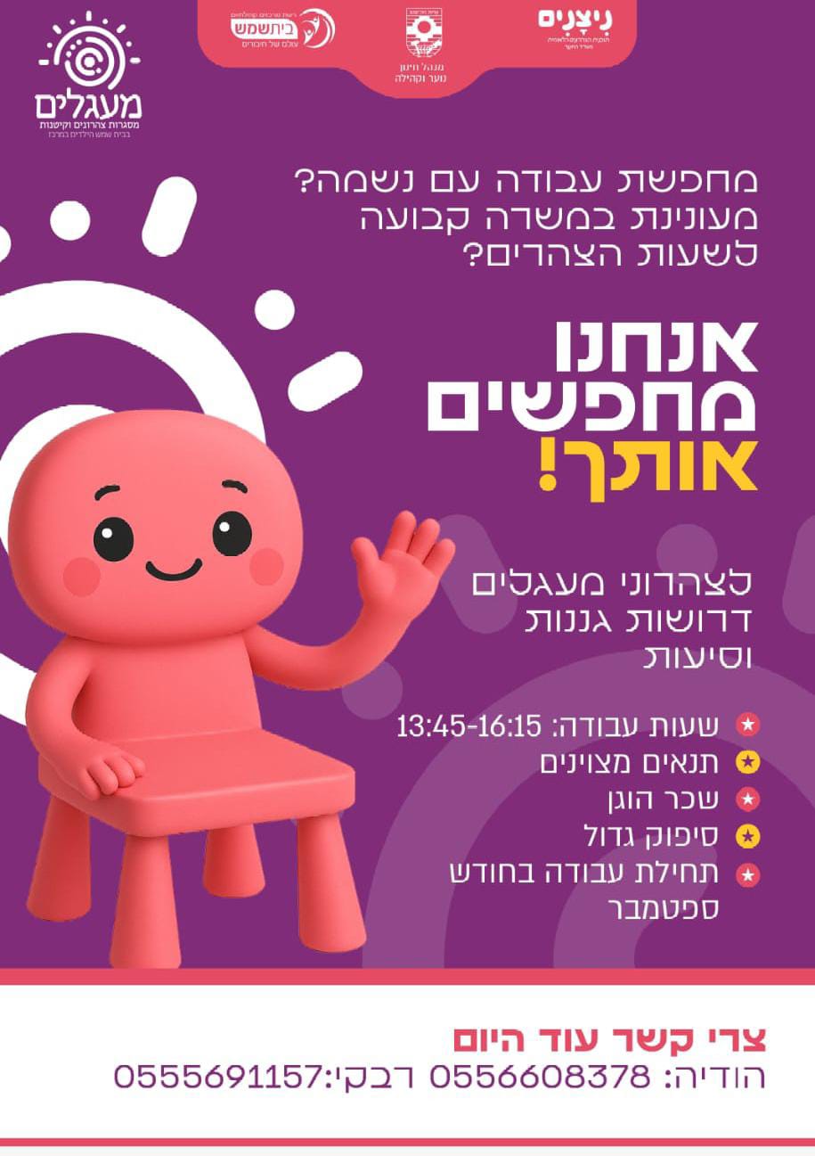 דרושים מעגלים אוגוסט