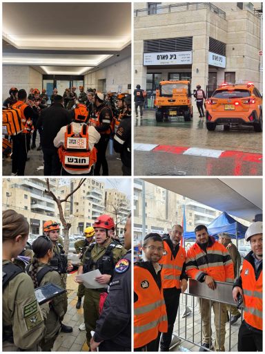 תמונות מהאירוע באדיבות איחוד והצלה