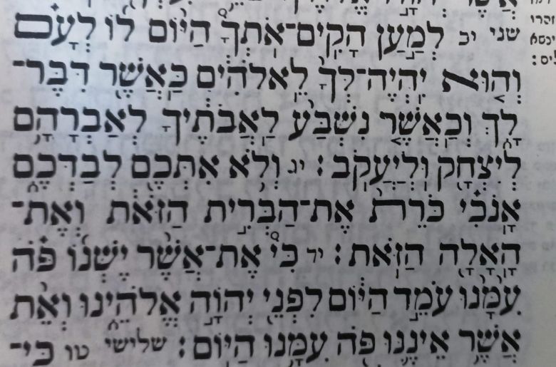 פרשת ניצבים פרשת ניצבים