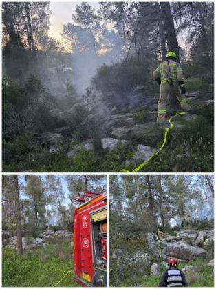 נפילה בשטח פתוח- ללא נפגעים