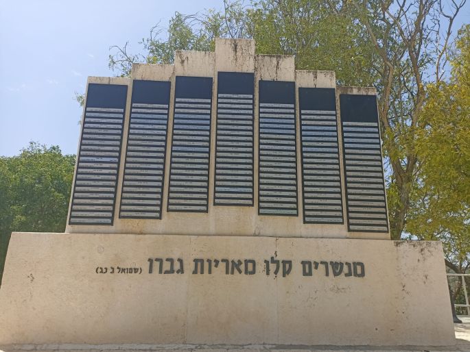 האנדרטה תשפ"ו