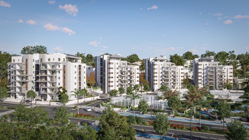 הדמיה של פרוייקט אדרת בירושלים הדמיה של פרוייקט אדרת בירושלים