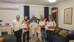 חובשי איחוד הצלה פגשו את הילדה שחייה ניצלו לאחר אירוע חנק