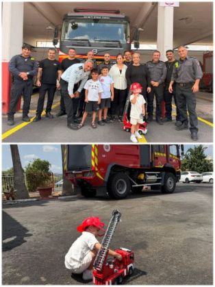התרגשות בכב"ה: מפגש עם אם ובנה שחולצו מההריסות בפגיעת הטיל בבית...