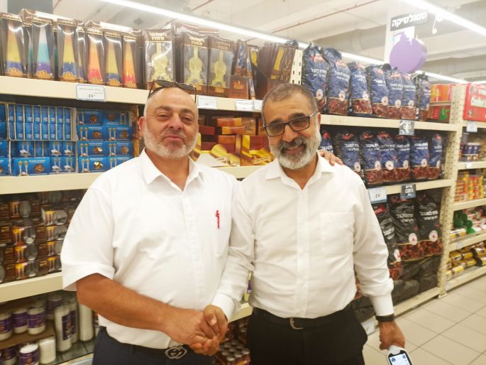 הרב זרביב עם יו"ר המועצה הדתית לשעבר