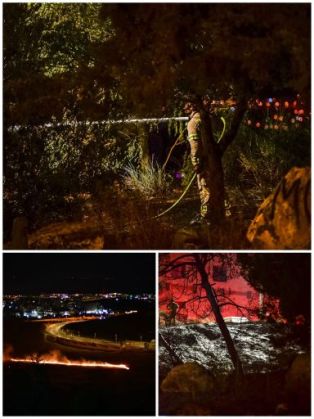 מערך הכבאות תובע מצית שריפה ביער