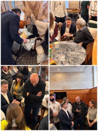 אורח במלונות המפונים מבית שמש: שר האוצר בצלאל סמוטריץ'