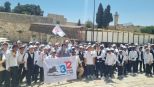 12 נערים מבית שמש ציינו חגיגת בר מצוה בחברת מאות נערים בני גילם
