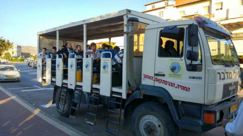 סיורי מדבר מפעילות תשע"ח