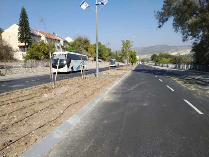 כביש חדש בעיר